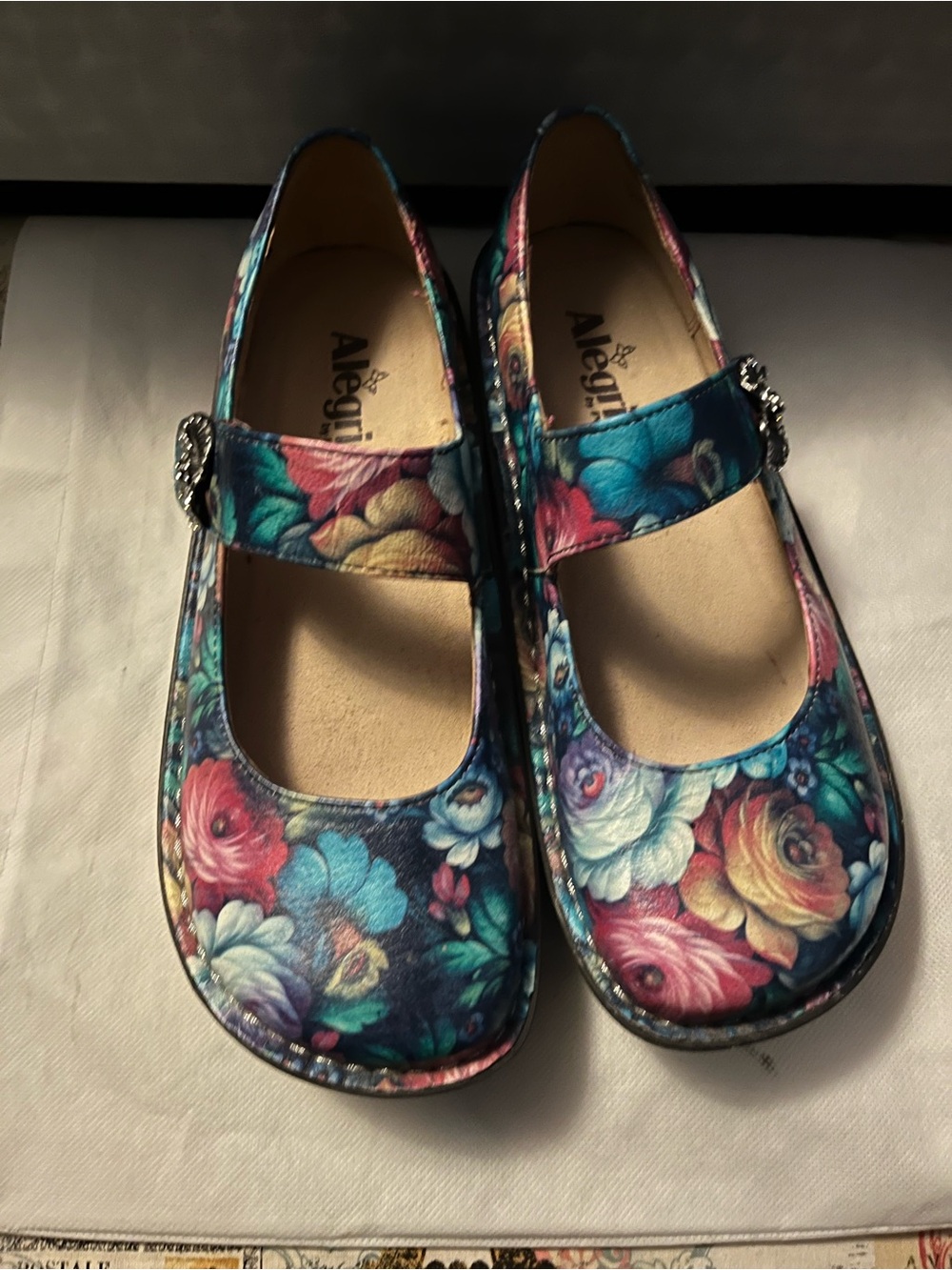 Alegria Women’s Floral Mary Jane Shoes - Multicolor